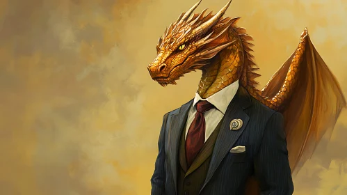 Dragon in Suit: A Study in Contrasts