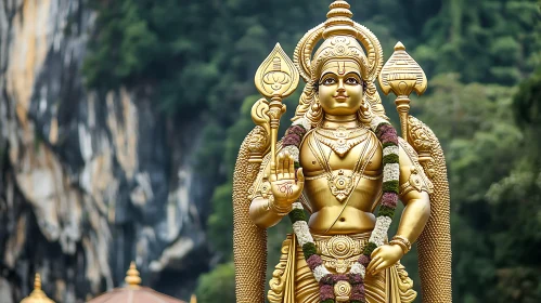 Murugan Statue at Batu Caves Temple