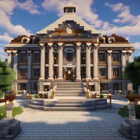 Minecraft Architecture: Grand Building Structure