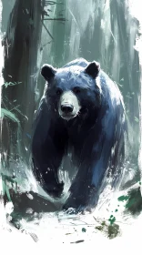Majestic Bear in the Wild