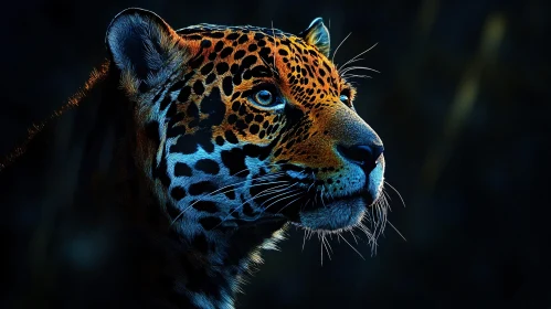 Wild Jaguar Close-up