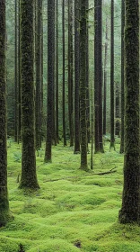 Lush Green Forest Landscape