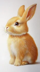 Adorable Fluffy Bunny