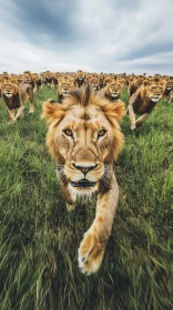 Advancing Lions