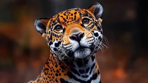 Jaguar Portrait in the Wild