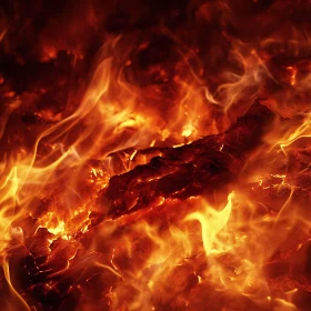Powerful Fire and Heat Displayed