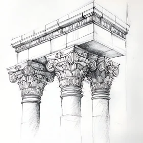 Detailed Columnar Architecture Drawing