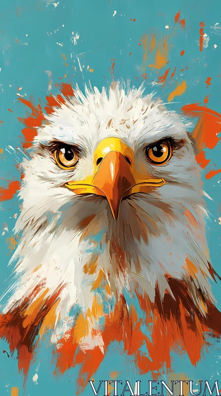 AI ART Vivid Eagle Artistic Depiction