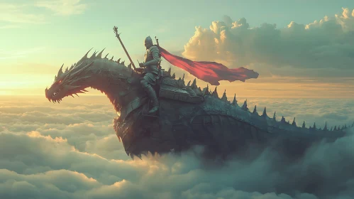 Dragon Rider in the Sky