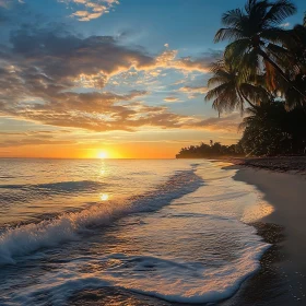 Golden Hour on the Shore