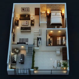 Architectural Home Interior Design Layout