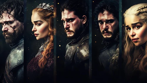 Portraits of the Realm: A Game of Thrones