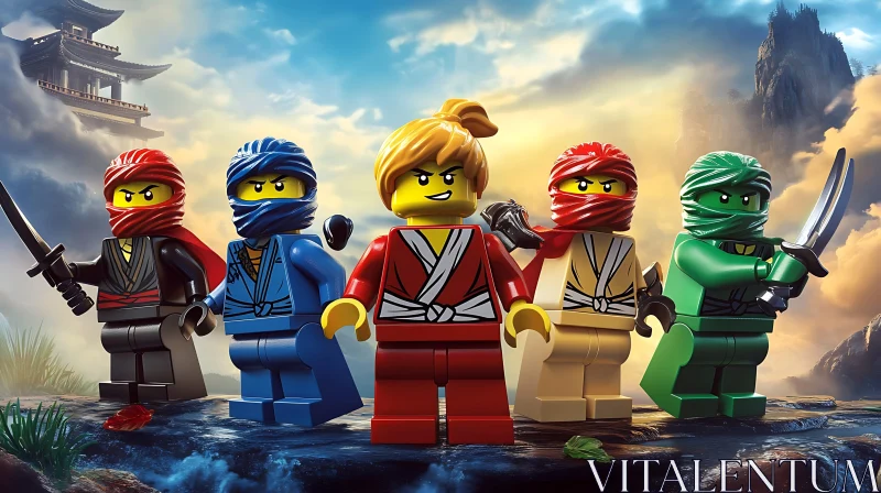 Lego Ninja Team
