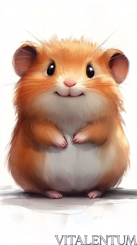 Cute Pet Hamster Art