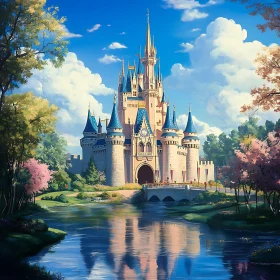 Fairytale Castle by the Lake