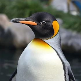 Majestic Penguin Close-Up