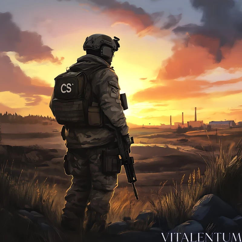Sunset Warrior: Guardian of the Horizon