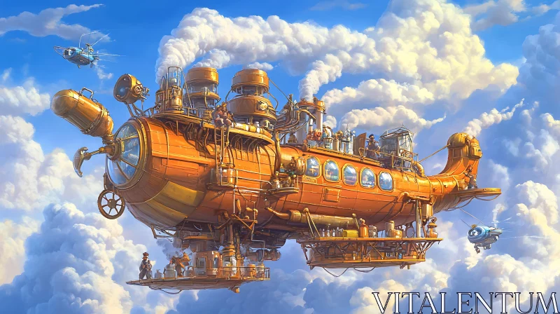 Airship in the Sky
