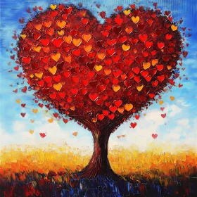 Tree of Hearts: A Love-Filled Landscape