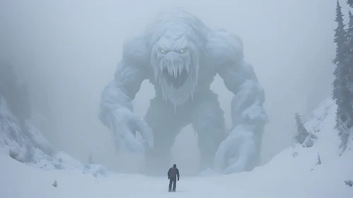 Snowy Standoff with the Ice Giant