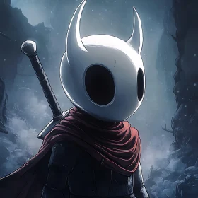 Masked Knight with Sword