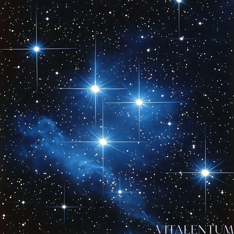 Radiant Stars in the Night Sky