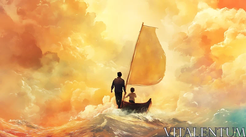 Hopeful Voyage on Stormy Seas
