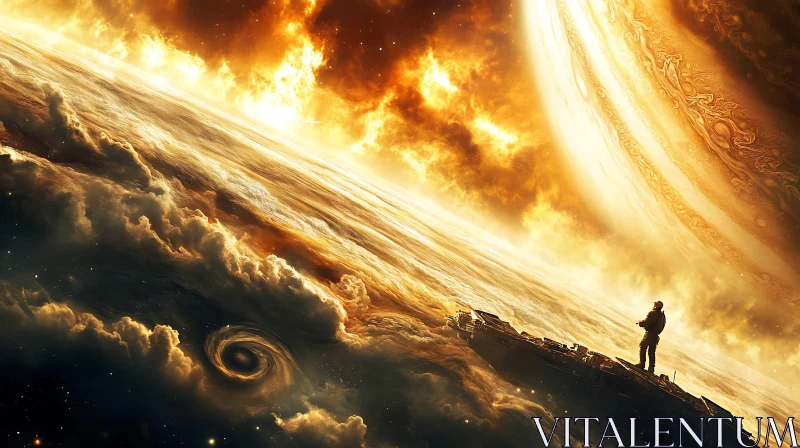 Cosmic Observer on Golden World