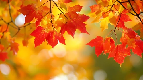 Fall Foliage: A Tapestry of Reds and Golds
