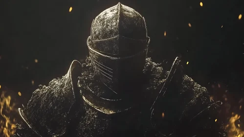 Armored Knight Portrait