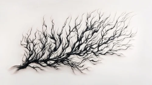 Stylized Branch Art