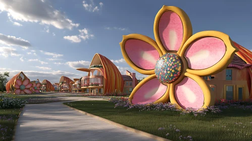 Floral Architecture Fantasy