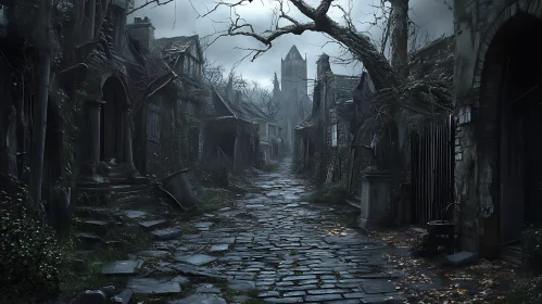 Desolate Urban Landscape