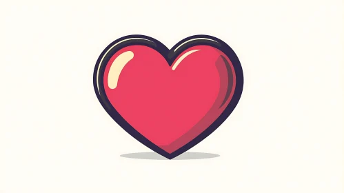 Minimalist Heart Symbol Design
