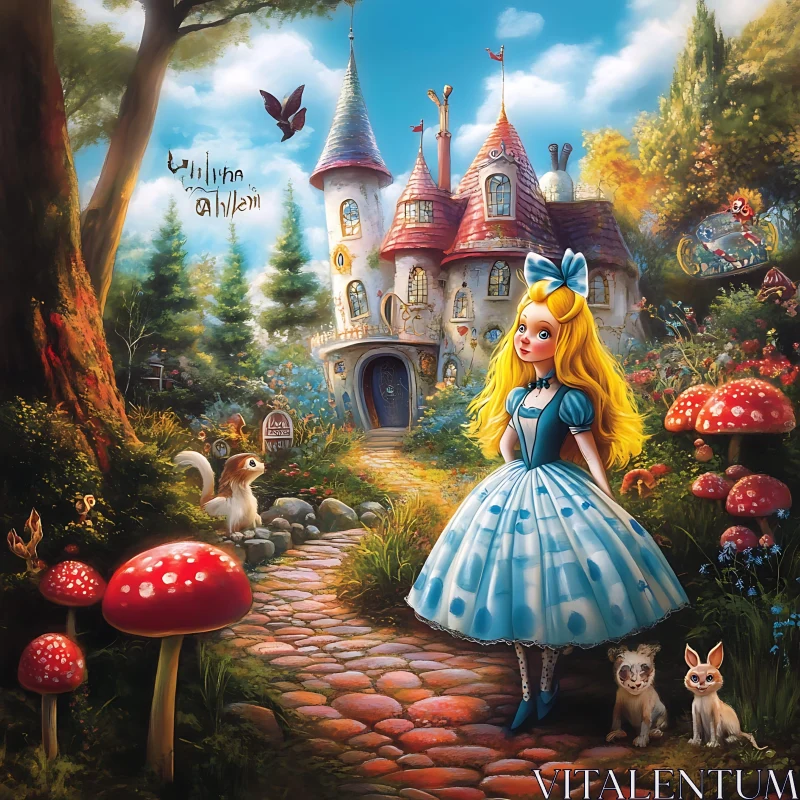 Whimsical Alice in Wonderland Adventure
