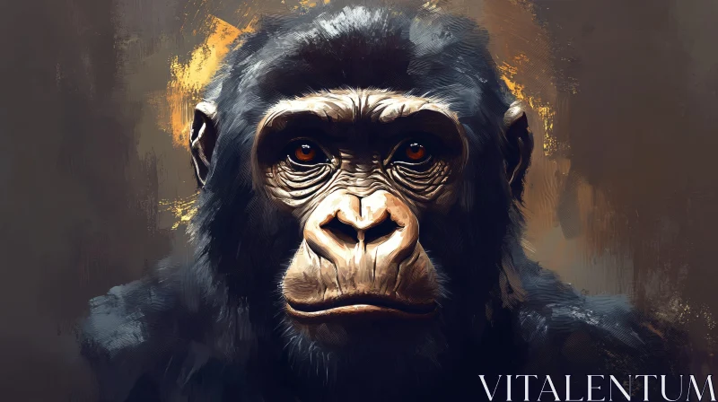 Chimpanzee Art Image