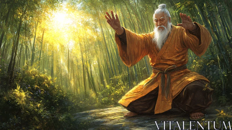 Serene Martial Arts Practice