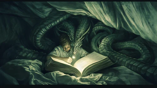 Child's Bedtime Story with Dragon