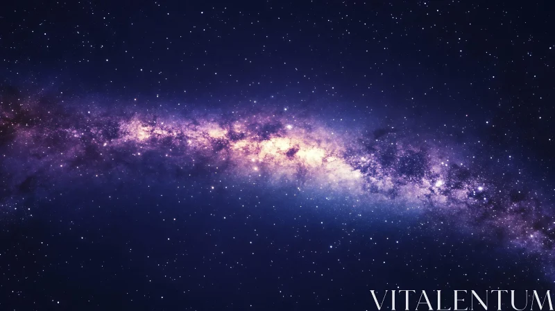 Celestial River of Stars