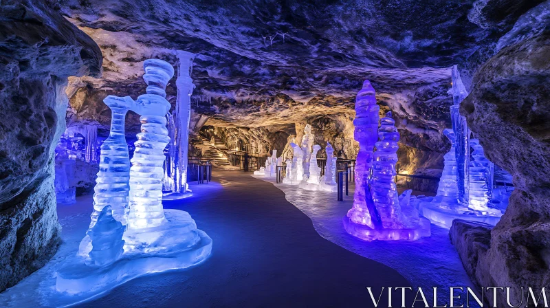 Sublime Ice Cave Formations