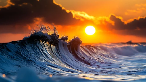 Golden Hour Wave Splendor