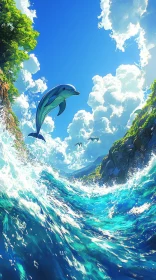Majestic Oceanic Dolphin