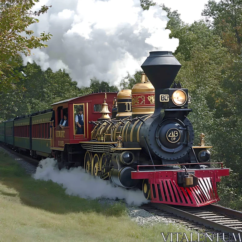 Old Locomotive Train