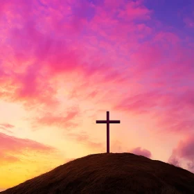 Sunset Cross - Hope and Faith