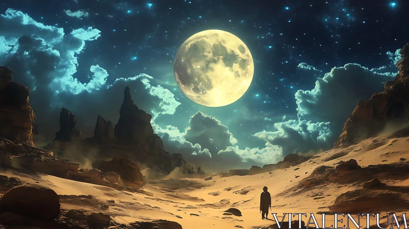 Lunar Desert Dreamscape