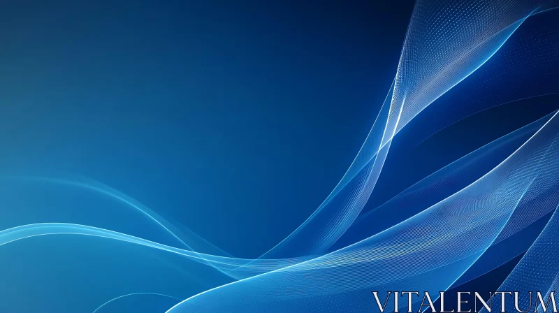 Elegant Blue Abstract Lines Background