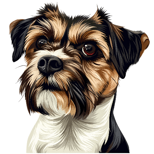 Cartoon Dog Illustration for Versatile Design Use