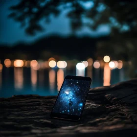 Cosmic Display on Mobile Device