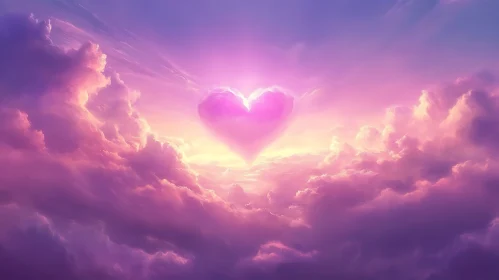 Ethereal Heart Cloudscape