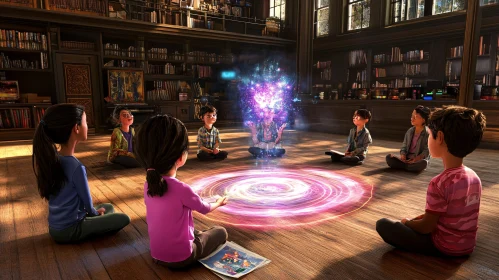 Enchanted Library Circle
